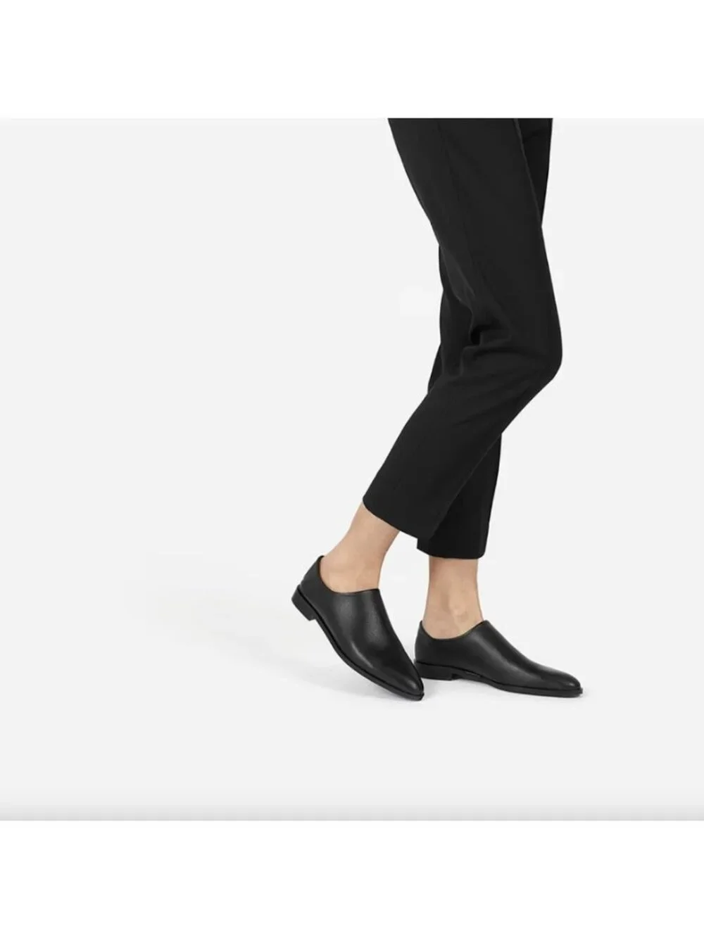 Everlane Women's Black The Modern Babo Flat Loafer Size 5.5